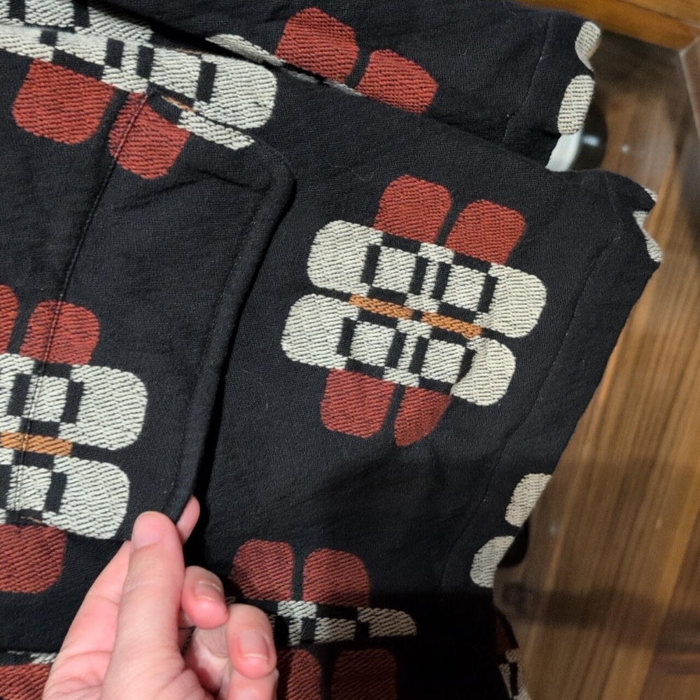 Ian Jacket In Lotus Print - Picture 4 of 5
